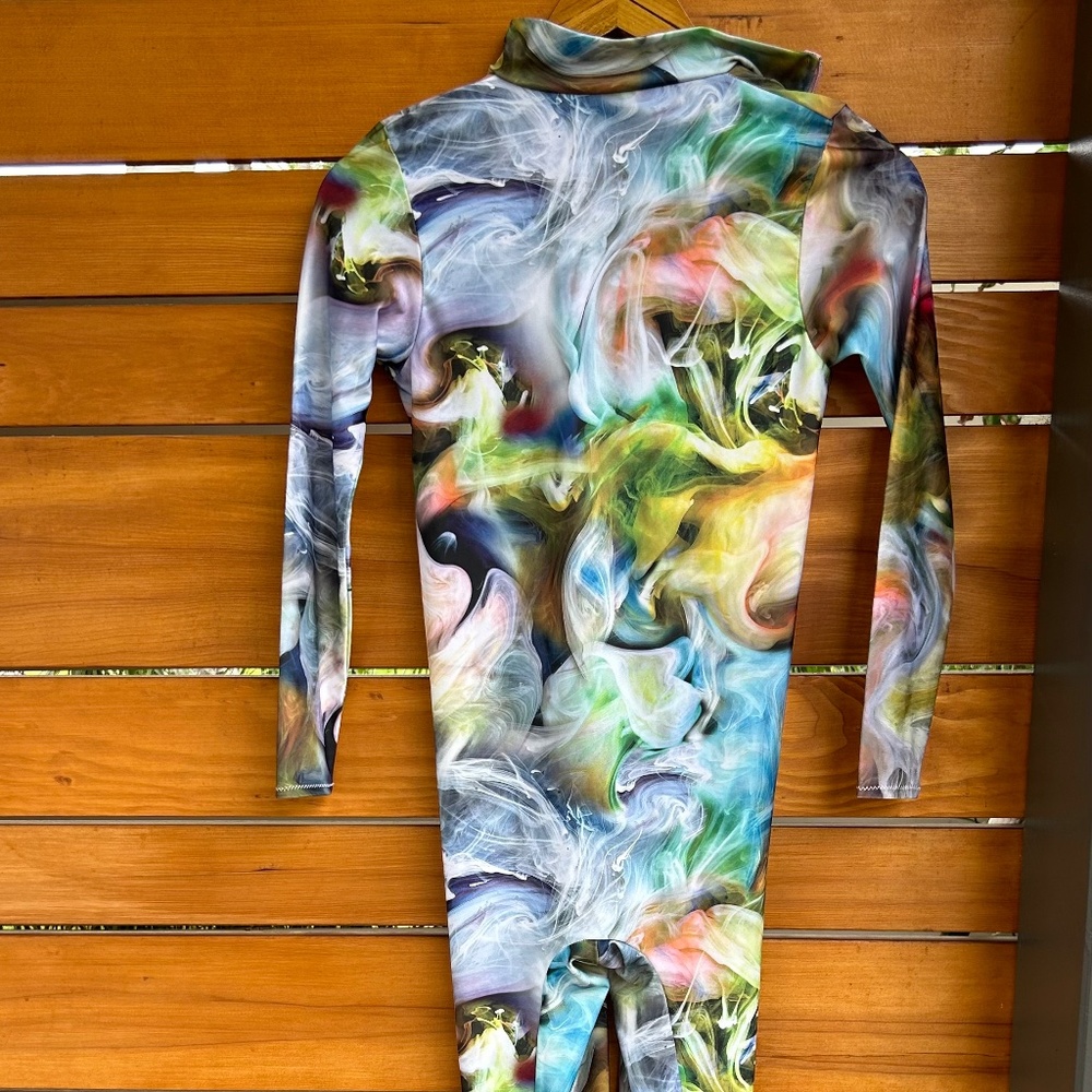 Multicolor One Piece Unitard